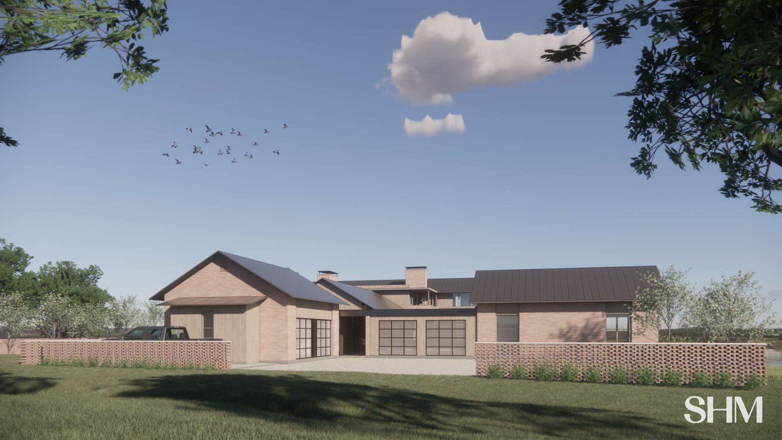Rendering of the Eagle Ridge front elevation