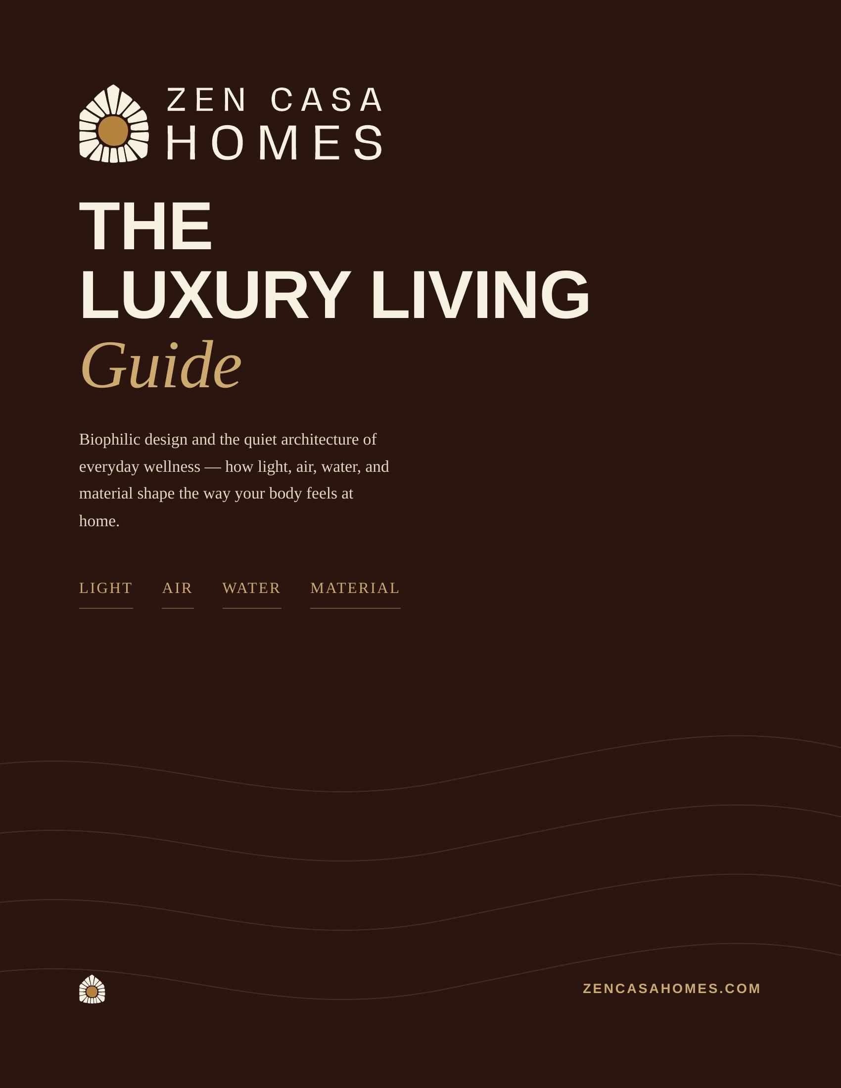The Luxury Living Guide cover